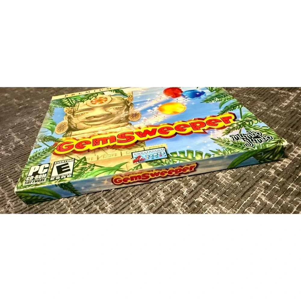 MumboJumbo GemSweeper PC CD-ROM New Puzzle Game 2007